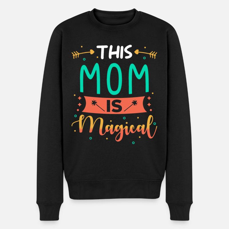 Cadeau maman - Pull Premium bio Homme - noir