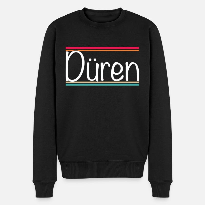 Düren - Pull Premium bio Homme - noir