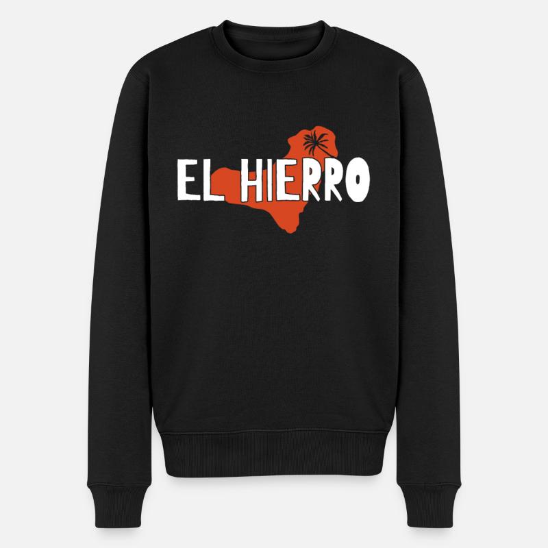 El hierro - Pull Premium bio Homme - noir