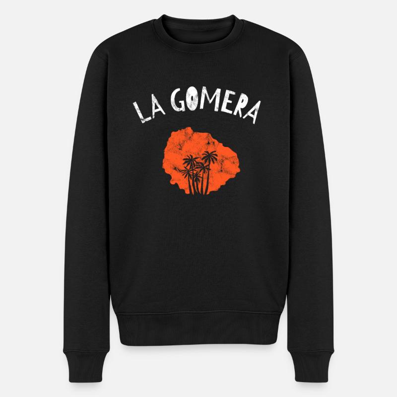 La Gomera - Pull Premium bio Homme - noir