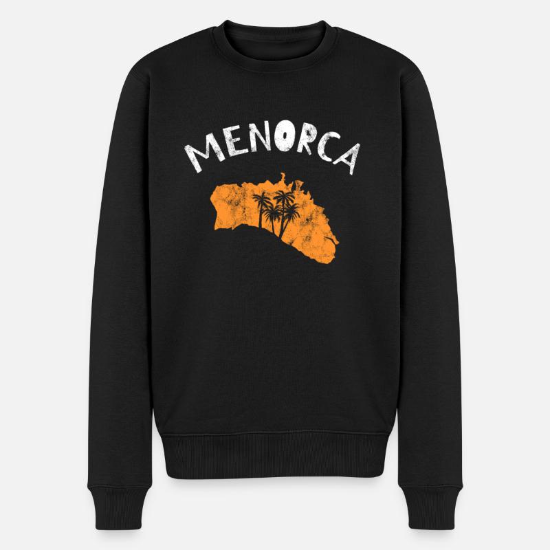 Minorque - Pull Premium bio Homme - noir