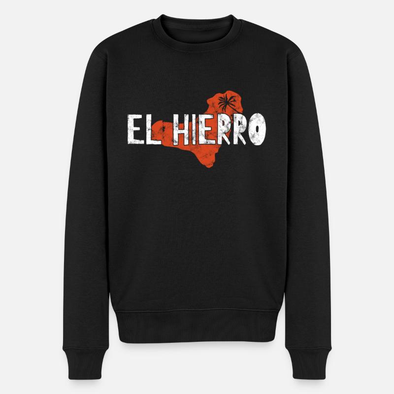 El hierro - Pull Premium bio Homme - noir