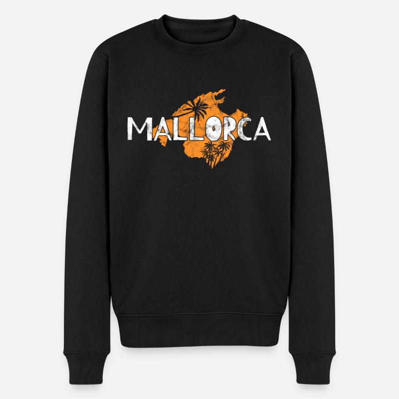 Majorque - Pull Premium bio Homme - noir