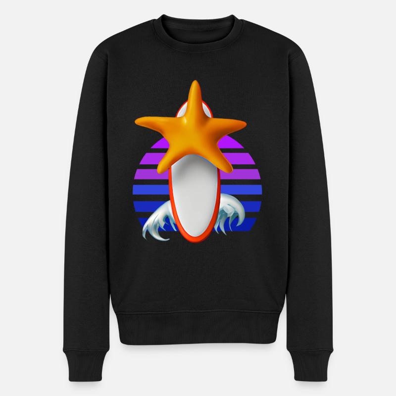 Planche de surf Starfish - Pull Premium bio Homme - noir