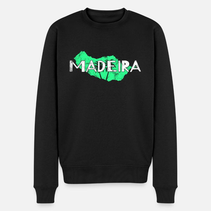 Madère - Pull Premium bio Homme - noir