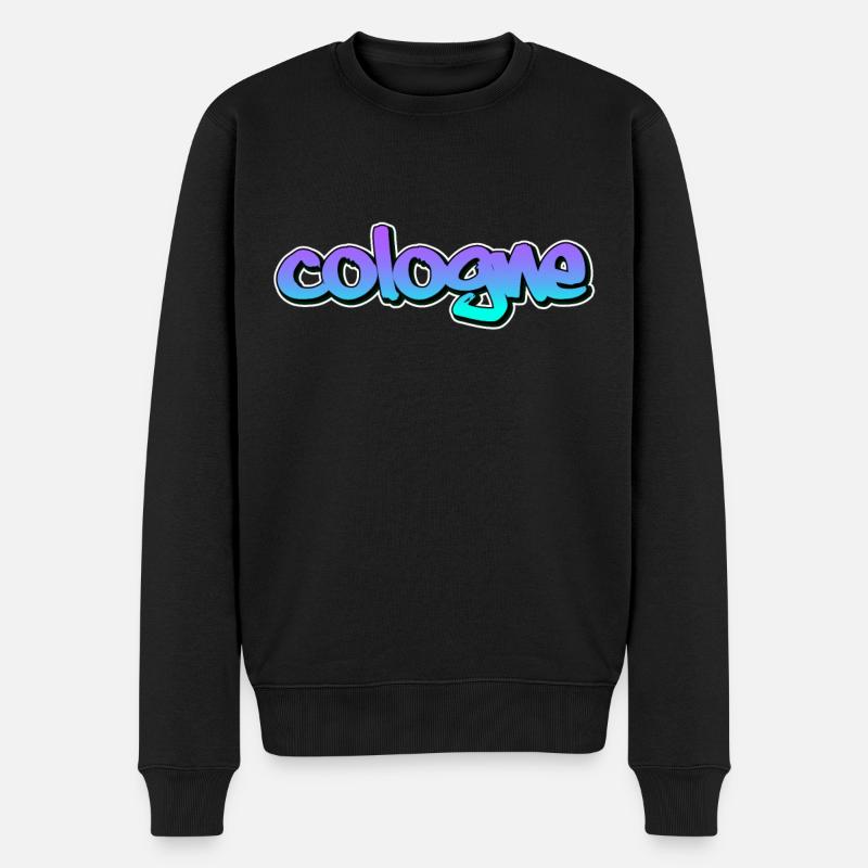 Cologne - Pull Premium bio Homme - noir