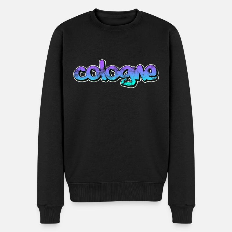 Cologne - Pull Premium bio Homme - noir