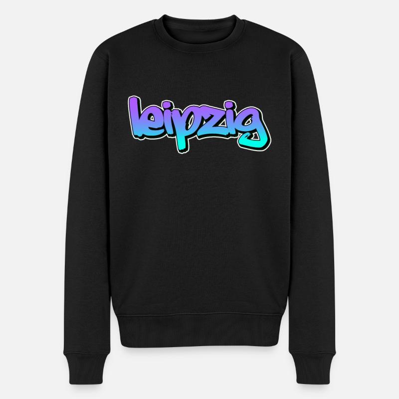 Leipzig - Pull Premium bio Homme - noir