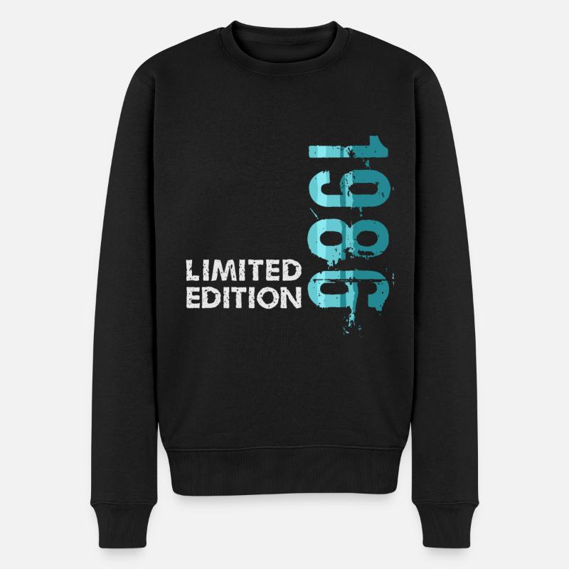 1986 Édition limitée - Pull Premium bio Homme - noir
