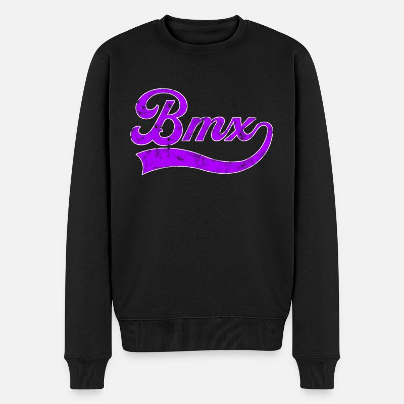 Lettrage BMX - Pull Premium bio Homme - noir