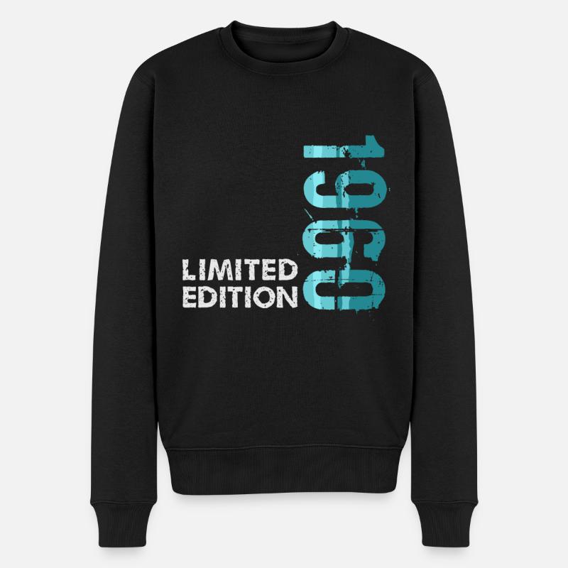 Édition limitée de 1960 - Pull Premium bio Homme - noir