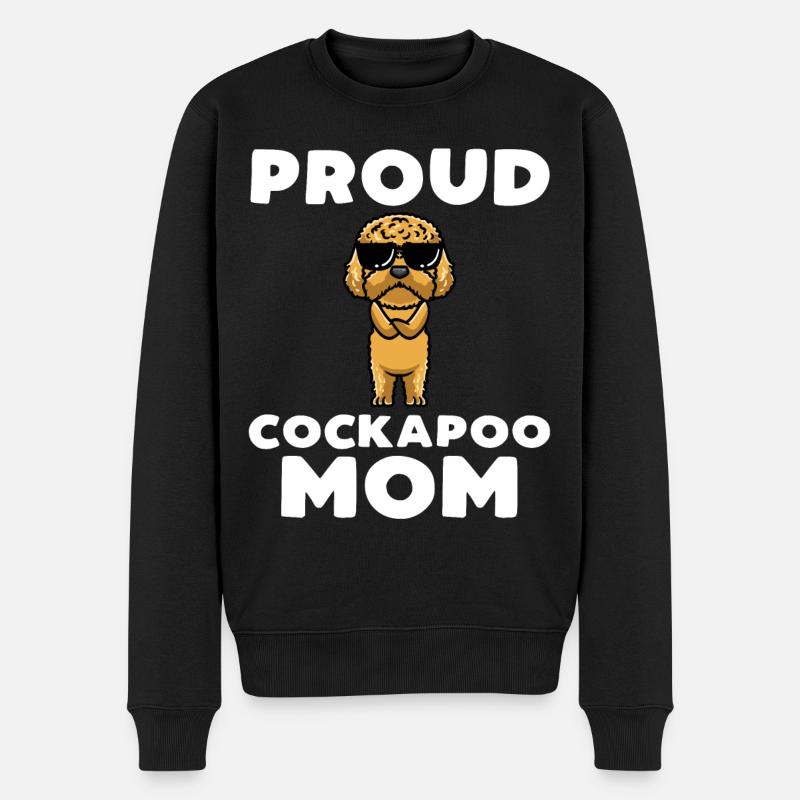 Cockapoo Hund - Männer Premium Bio Pullover - Schwarz