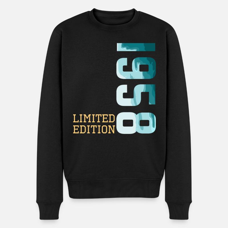 Édition limitée de 1958 - Pull Premium bio Homme - noir