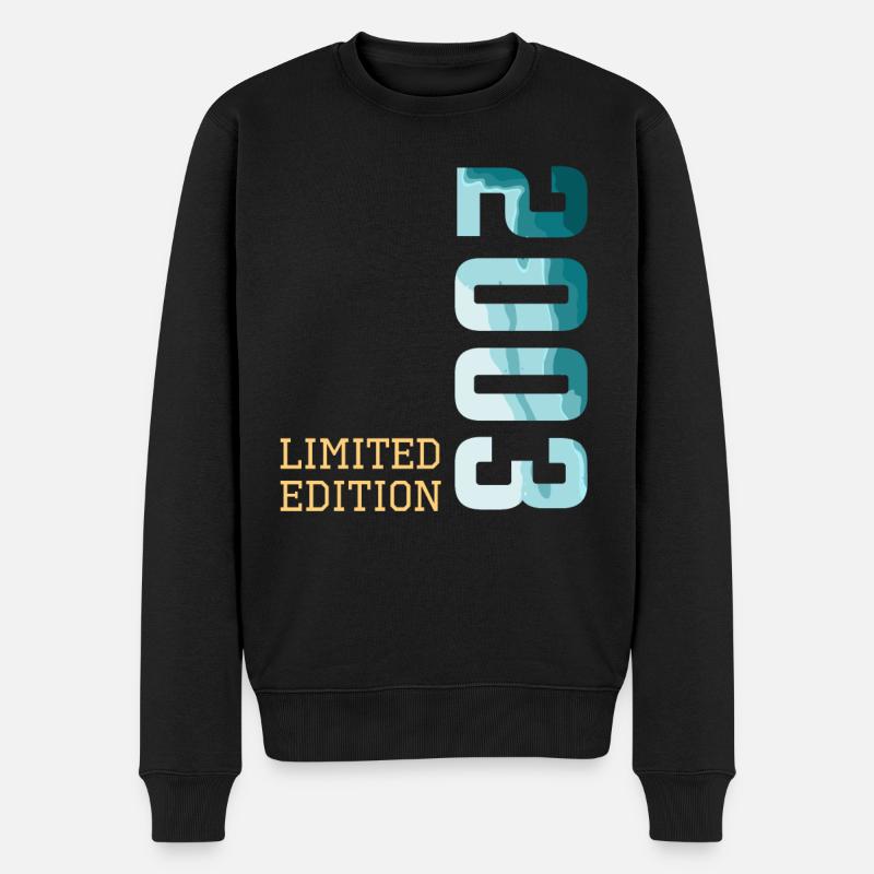 2003 Édition Limitée - Pull Premium bio Homme - noir
