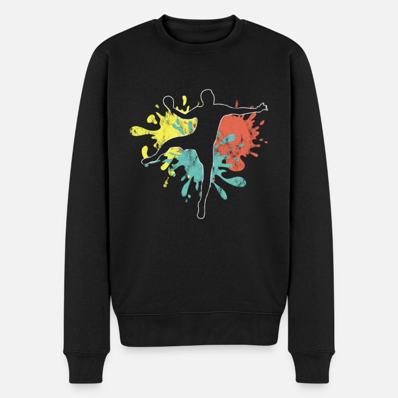 Handball - Pull Premium bio Homme - noir
