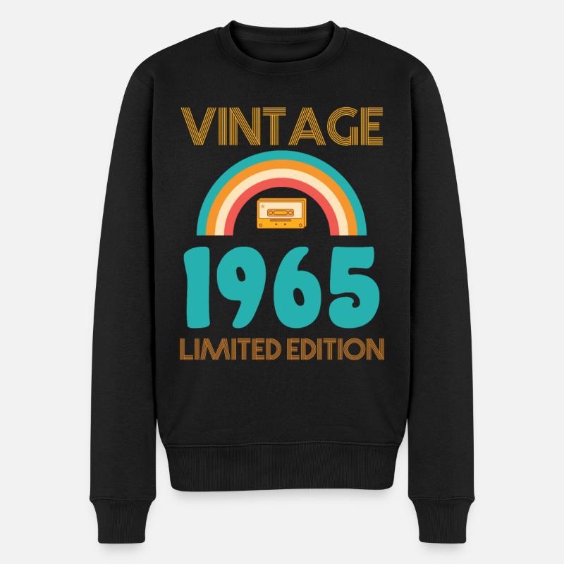 Rétro Classique 1965 - Pull Premium bio Homme - noir