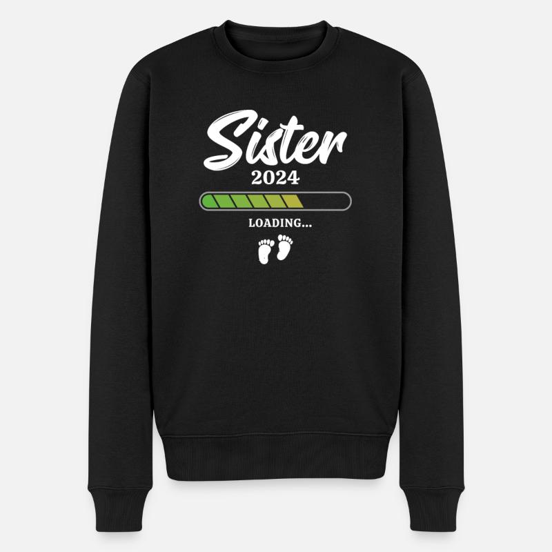 Sister Loading 2024 - Men's Premium Organic Jumper - black