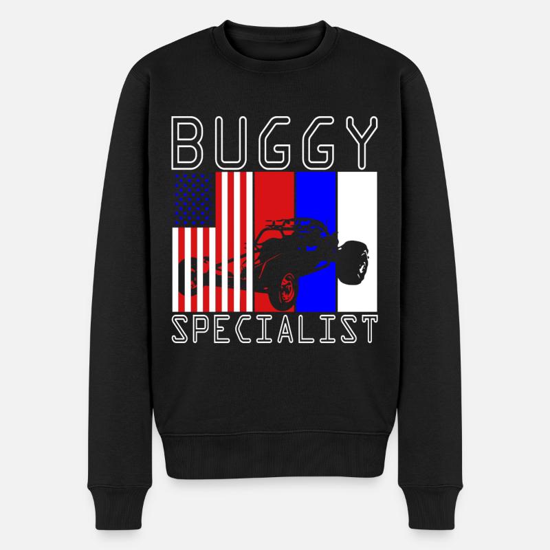 Dune Buggy Beach Buggy - Men's Premium Organic Jumper - black
