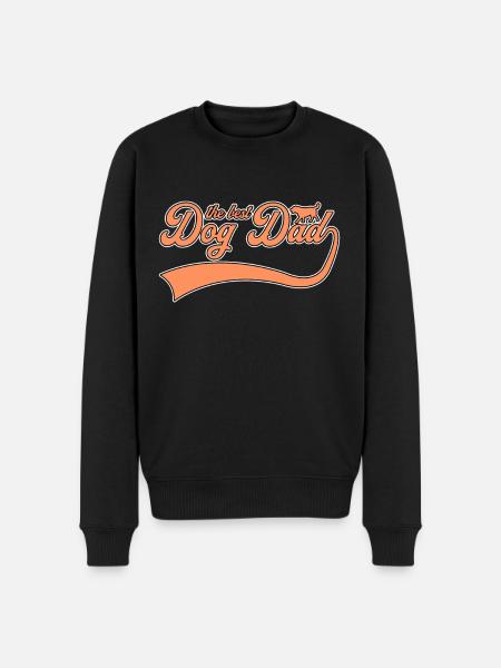the best dog daddy - Men's Premium Organic Jumper - black
