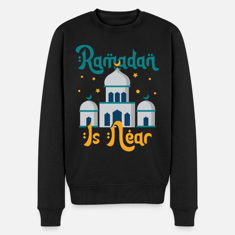Ramadan Ramadan Moubarak Ramazan islamique - Pull Premium bio Homme - noir