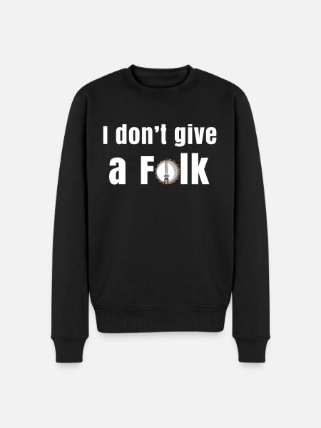 Banjo Shirts For Men Bluegrass Appalachia Folk - Men's Premium Organic Jumper - black
