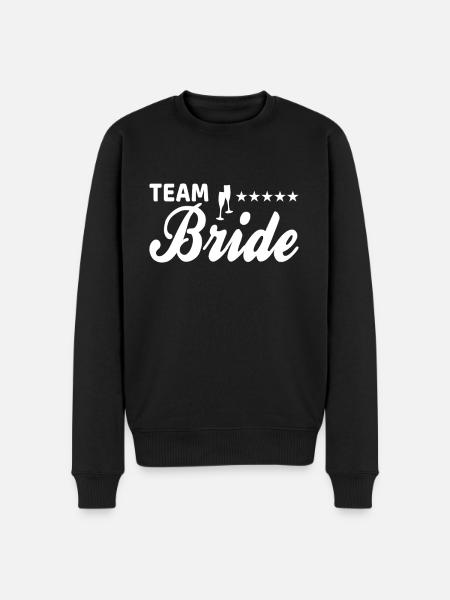 team bride Team Bride - Men's Premium Organic Jumper - black