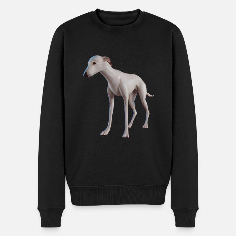 Greyhound Dog - Pull Premium bio Homme - noir