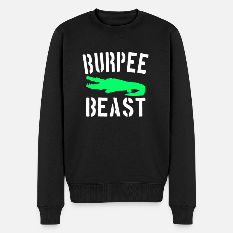 Bête Burpee - Pull Premium bio Homme - noir
