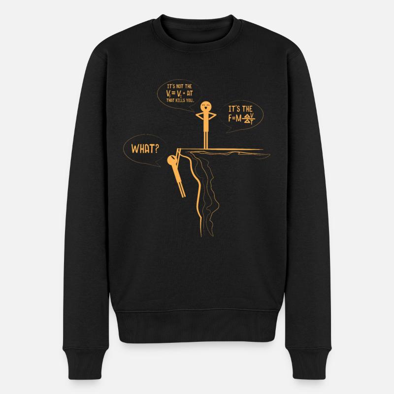 Scientifique en formule physique - Pull Premium bio Homme - noir