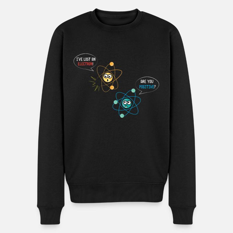 J’ai perdu un électron - Pull Premium bio Homme - noir