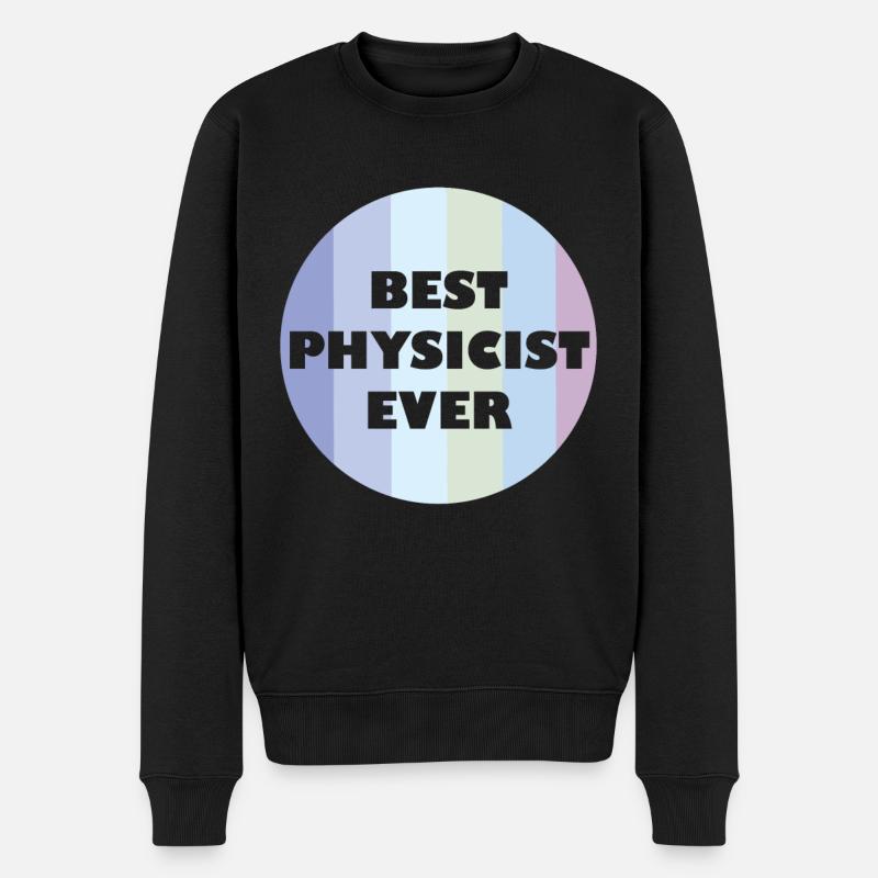 Rétro Physique Amoureux Éducatif - Pull Premium bio Homme - noir