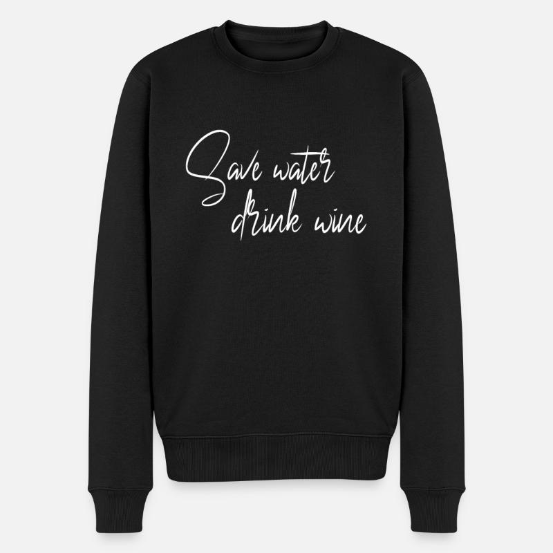 Dicton du vin - Pull Premium bio Homme - noir