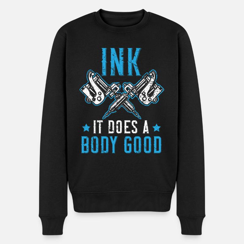 Assistant tatoueur Tatouage Tatouage Tatouage - Pull Premium bio Homme - noir