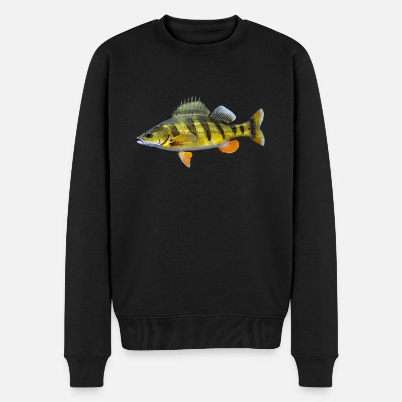 Perchaude - Pull Premium bio Homme - noir