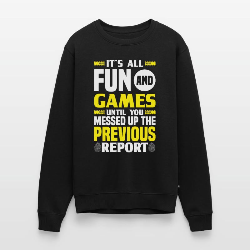 Forensic Scientist Forensic Forensic Science Men's Premium Organic Jumper