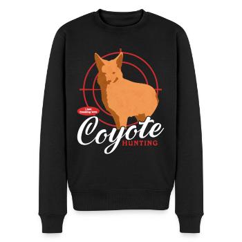 Chasseur Chasse Chasseresse Chasse Permis de Chasse Cadeau - Pull Premium bio Homme - noir - Devant - Nico (187cm)