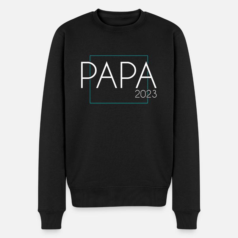 Papa 2023 - Pull Premium bio Homme - noir