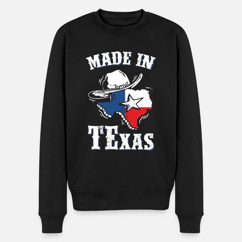 Texas - Pull Premium bio Homme - noir