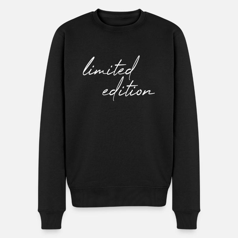 Édition limitée - Pull Premium bio Homme - noir