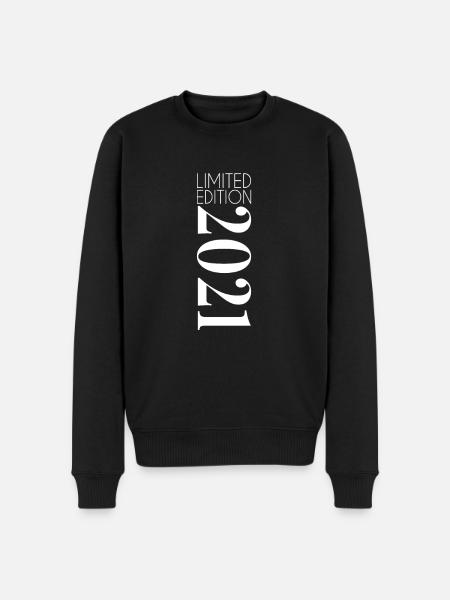 Limited Edition 2021 - Men's Premium Organic Jumper - black