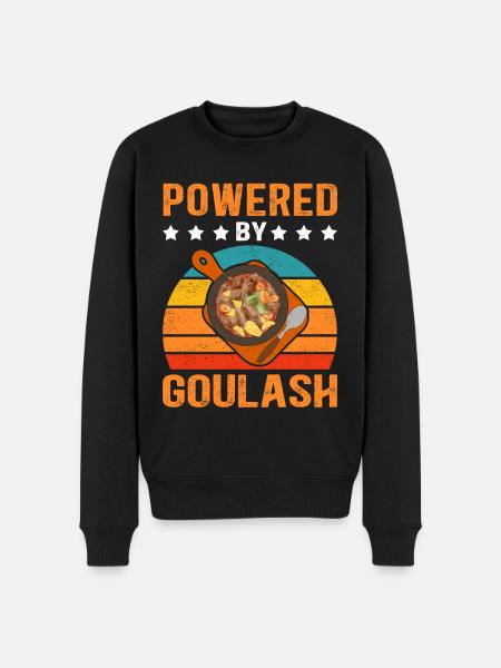 Gulasch Ungarischen Gulasch Geschenk - Männer Premium Bio Pullover - Schwarz