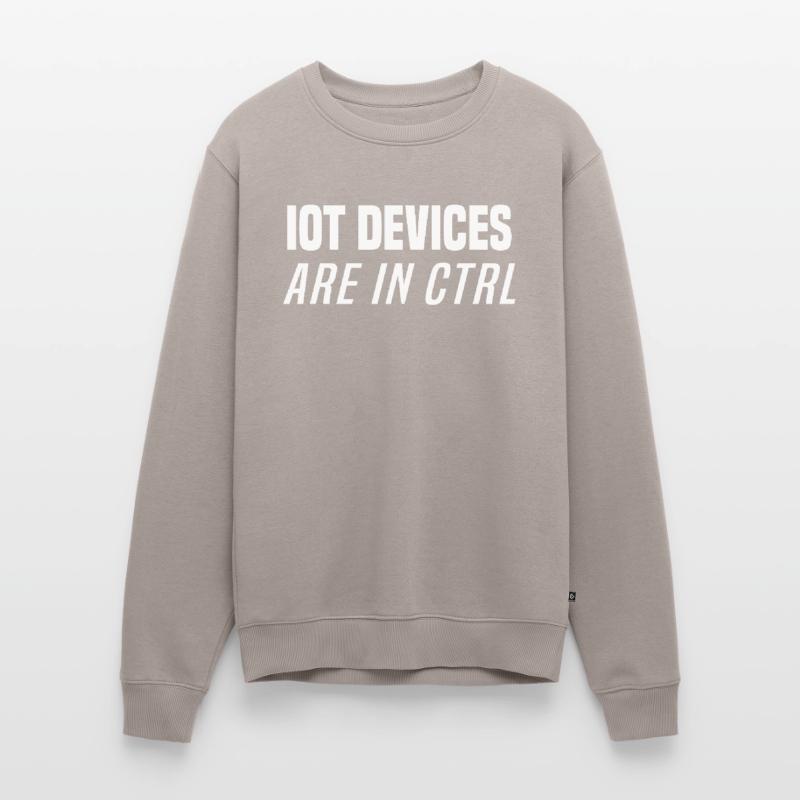Internet Des Objets IOT Programmeur Admin IT Pull Premium bio Homme