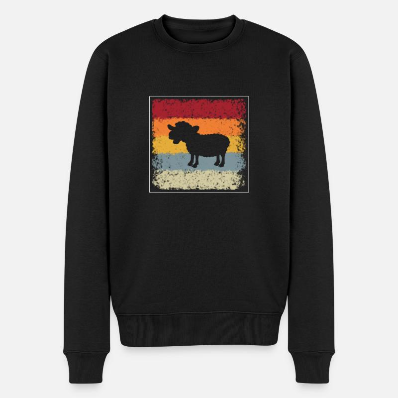 Schaaf Rétro - Pull Premium bio Homme - noir
