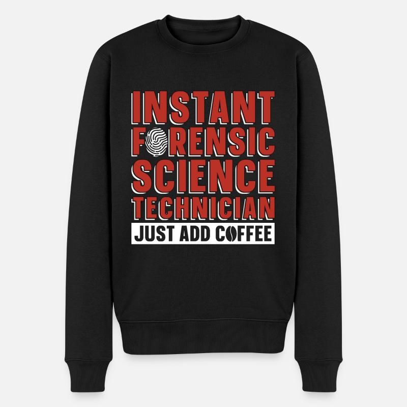 Sciences médico-légales Autopsie instantanée - Pull Premium bio Homme - noir