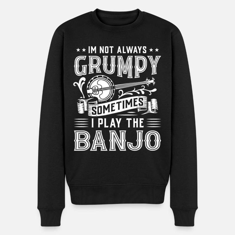 Banjo - Pull Premium bio Homme - noir