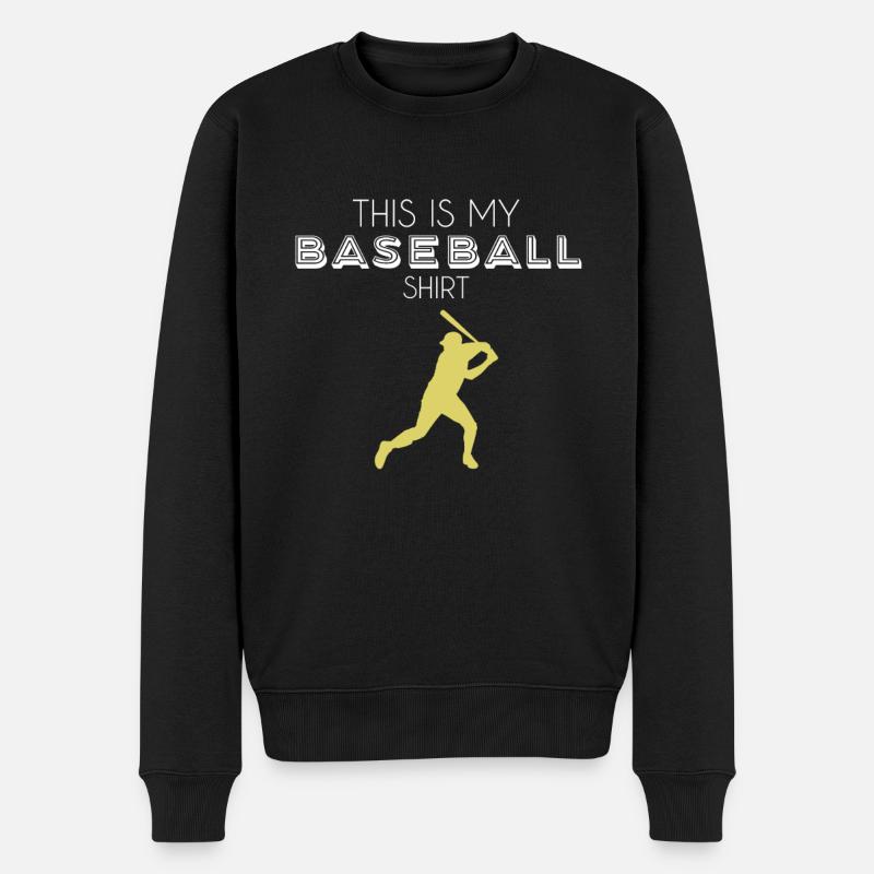 Chemise de baseball - Pull Premium bio Homme - noir
