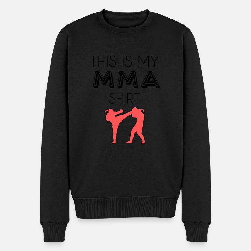 Chemise MMA - Pull Premium bio Homme - noir