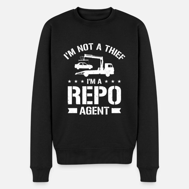Repo Man Recovery Agent Repossession - Pull Premium bio Homme - noir