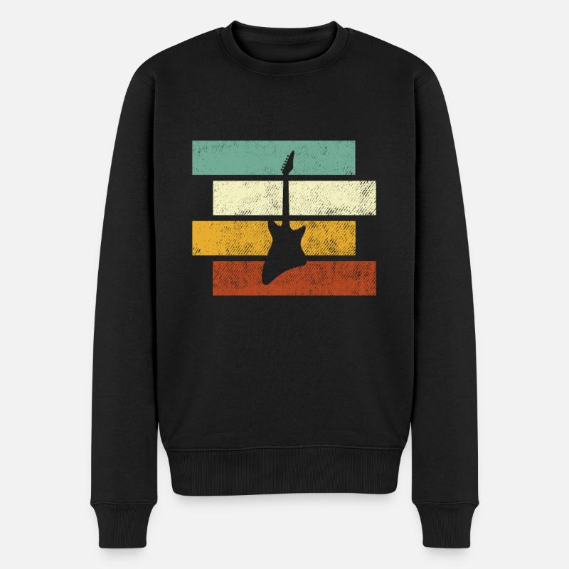 Rock Rétro - Pull Premium bio Homme - noir