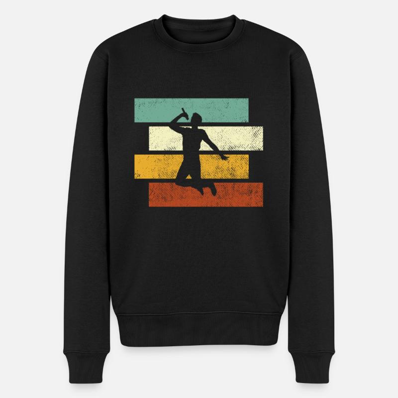 Chanter rétro - Pull Premium bio Homme - noir